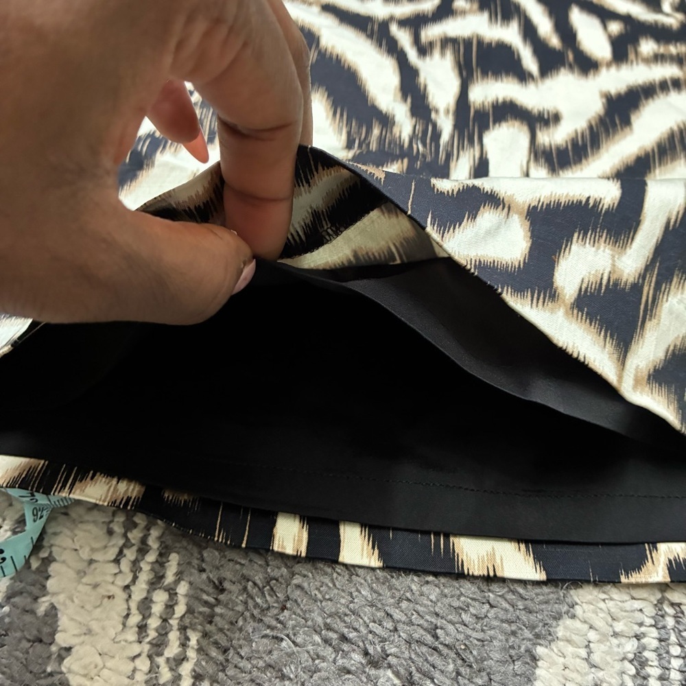 Ann Taylor animal print pencil skirt - Picture 6 of 9